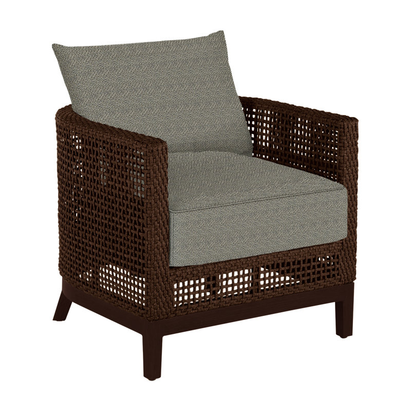 Fauteuil demi-tonneau péninsule - acajou / châtaignier, Acajou / châtaignier, Intermix écorce, Welt + bourre standard