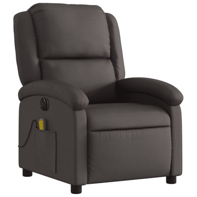 Fauteuil de massage en cuir véritable