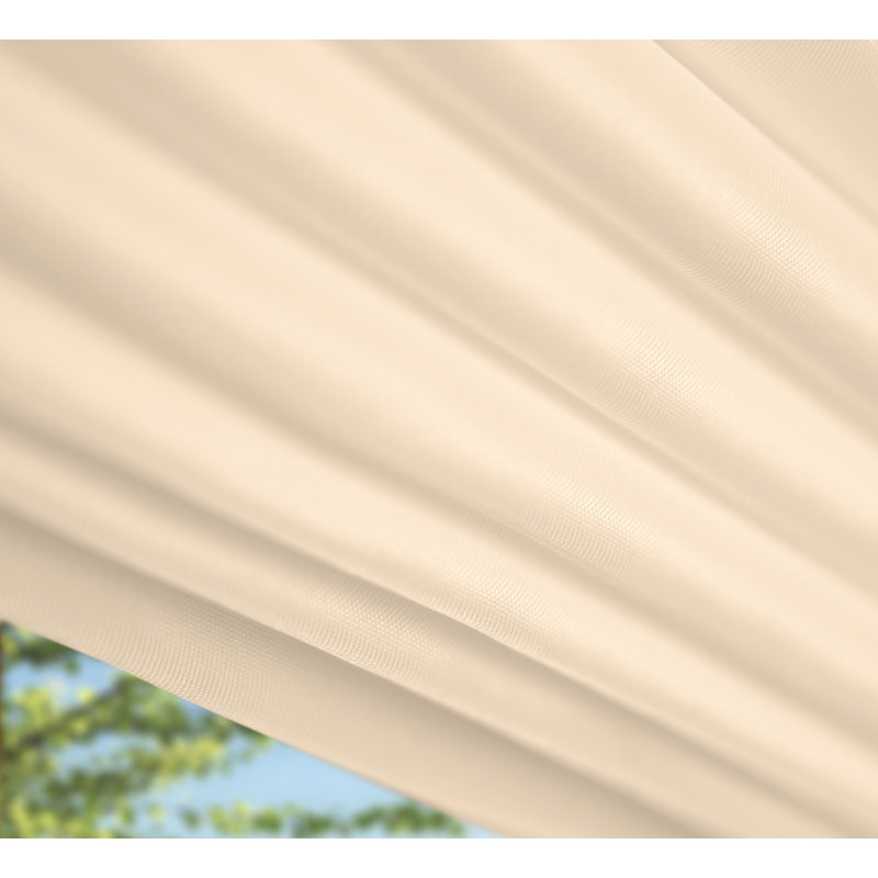 Pebble Beach Cordless Light Filtering Fabric Roman Shade