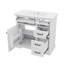 Meuble-lavabo moderne 36 po avec lavabo 36 po avec lavabo en céramique-434123161