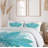 Lotus Flower Eclectic Polyester Duvet Cover-24849428