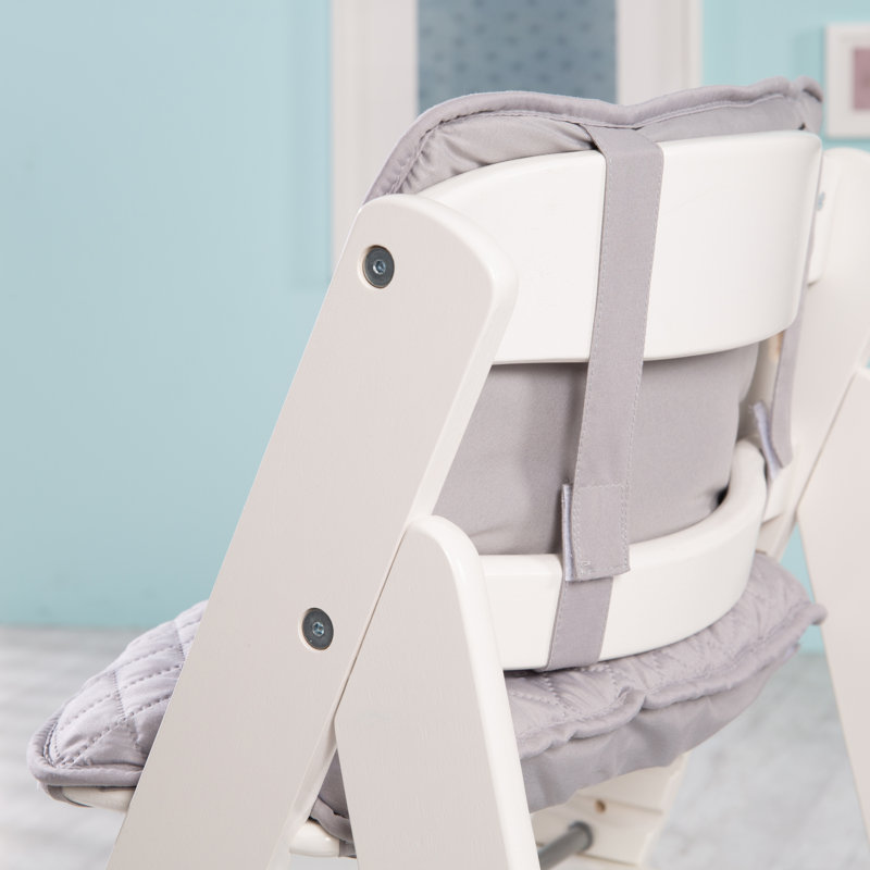 High Chair Sit Up 3, Various Colours, Lacquered White