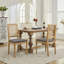 Ensemble de 2 chaises French Decor avec dossier carré en rotin-300337226-300337227