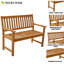 Banc en bois massif