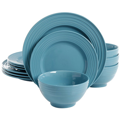 Fianna Piece Stoneware Dinnerware Set - Service for 4