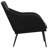 Loveseat Upholstered Couch Bench with Armrests for Dining Room Velvet-1498040258
