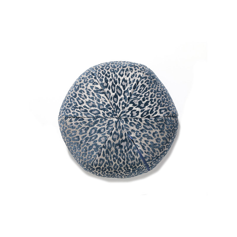 Amazink Circular Pillow Cover & Insert, Orion Blue 
