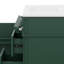 Meuble-lavabo de 36 po avec lavabo, meuble-lavabo de salle de bain avec 2 tiroirs et tiroir coulissant, organisateur de porte et tablette réglable-1766181140-1766181147