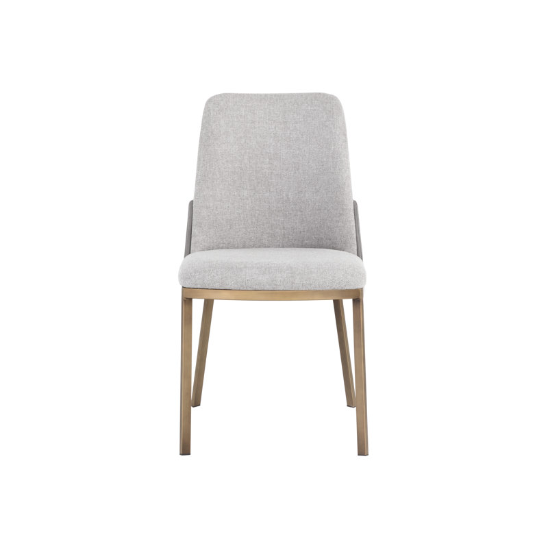 Jhancarlos 18.75'' H Upholstered Parsons Chair - Grey, Gray
