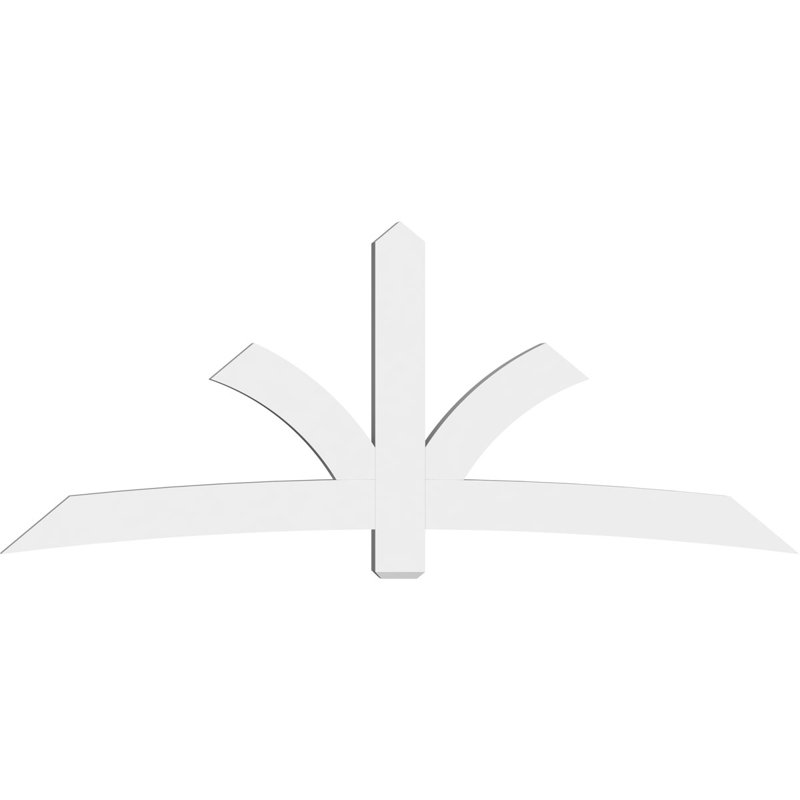 Support pour pignon Davenport, H 40 po x l 96 po (pas: 10/12), P 4 po x F 6 po, PVC