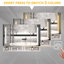 Armoires de salle de bain modernes en aluminium 39 X 28 pouces