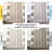 Gilded Medallion Solid Cotton Light Filtering Bordered  Curtains - Single Panel-1870631645