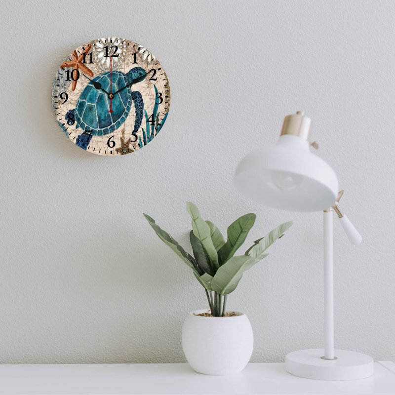 Décoration murale bleu sarcelle carte marine, 12 po x 12 po, pour bureau et bureau