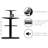 TechOrbits Electric Standing Desk Frame - Two Leg Motorized Stand Up Desk Base (Frame Only)-164844768