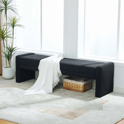Banc rembourré 66,9 po Modern