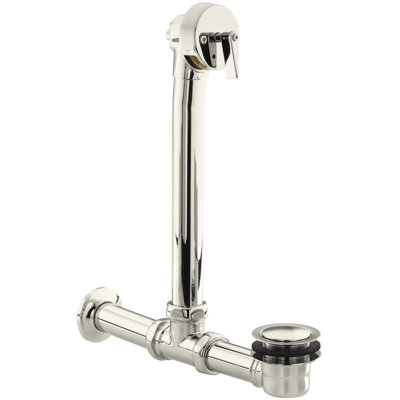 Iron Works™ Exposed Bath 1.5" Leg Tub Drain with Overflow