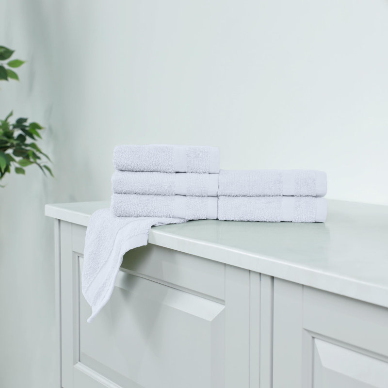 Martex The Everyday White Washcloth Set, White