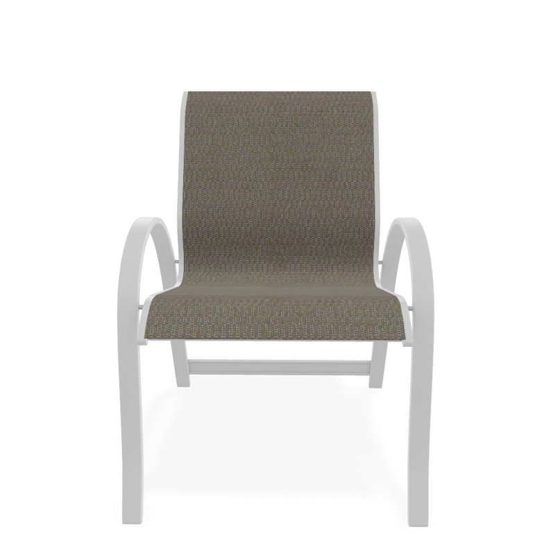 Aruba 1 Outdoor Dining Armchair, White