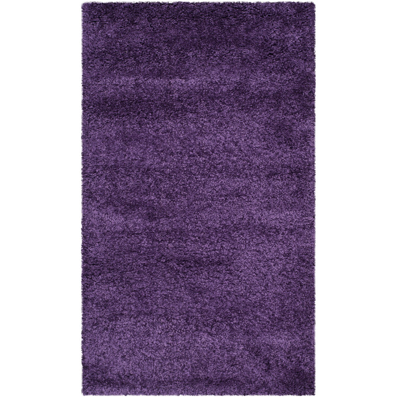 Fiodor Solid Colour Area Rug, Rectangle 91 x 152 cm