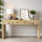 Modern Modern Entryway Table with Burl Wood Veneer,Suitable for Entryway, Hallway, Living Room, Foyer, Corridor-1128864716-1128864714