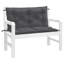 Ensemble de coussins de banc de jardin 2 pièces Red Barrel Studio®-1281358066-1281358070