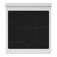 ZLINE Autograph 24 in. Marino Induction Range with 3 Element Cooktop and Champagne Bronze Accents