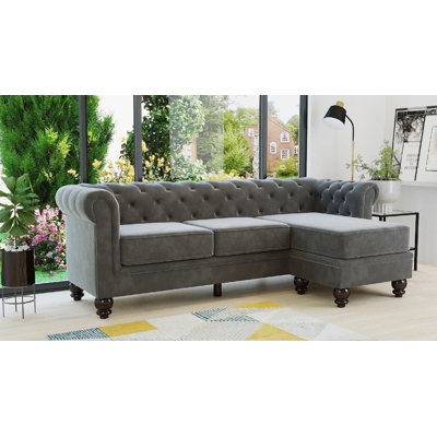 Chapmanville 3 Seater Polyester Sofa