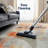 Lasley Contemporary POP Modern Abstract Vintage Cream/Orange Rug-1930661720