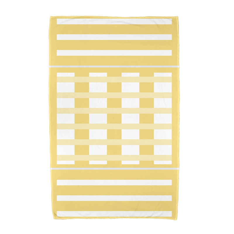 Serviette de plage, Jaune