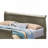 Elegant Traditional Gray Queen Bed Frame