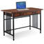 Bureau d'ordinateur en bois manufacturé Ironcraft