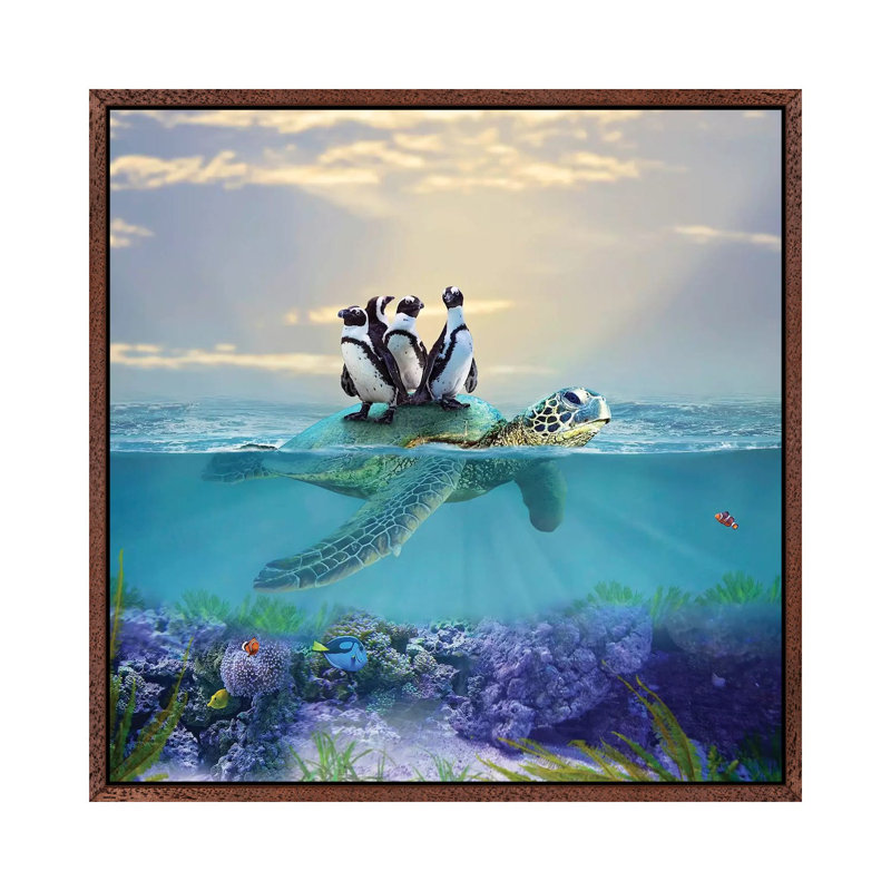 Better Than Uber by Karen Burke - Print on Canvas, 45.72 cm H x 45.72 cm W, Classic Wood Framed Canvas