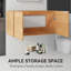 Meuble-lavabo suspendu de 91 cm (36 po), contreplaqué, portes doubles à fermeture amortie, grand espace de rangement intérieur, fixation murale, meuble seulement, lavabo non inclus-965653875-965653884