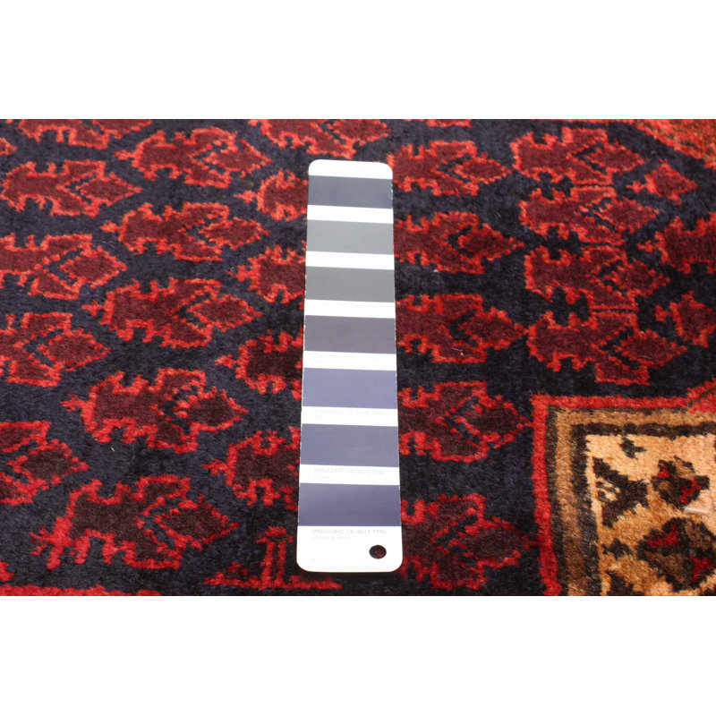 Tapis bleu marine Teimani 2 pi 10 po x 4 pi 9 po
