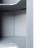 Polygon Corner Wardrobe, Gray-744134615