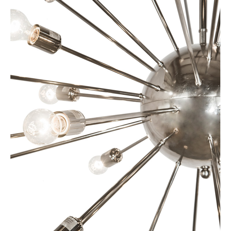 Luminaire suspendu en grappe à 36 lumières Relek