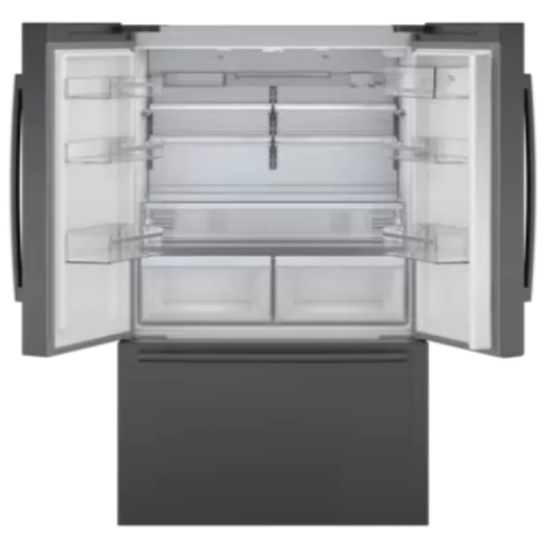 800 Series Bosch 36" Counter Depth 20.8 cu. ft. Smart ENERGY STAR French Door Refrigerator with Flex Bar