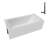 Streamline 60 in. x 30 in. Acrylic Left-Hand Drain Alcove Bathtub in Glossy White With External Drain-101698989