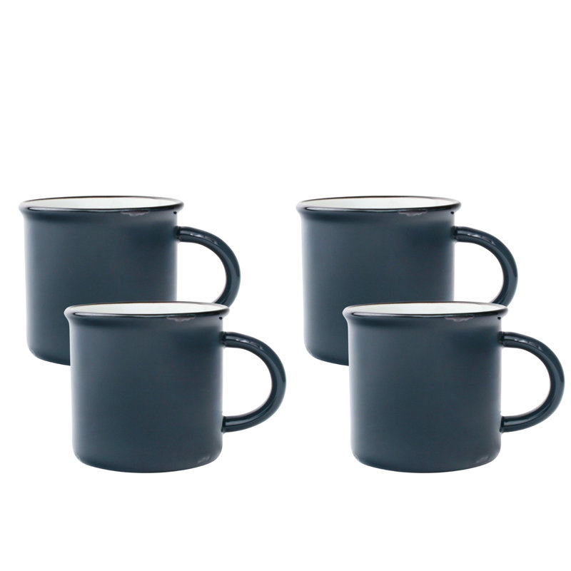 Tasse à café en grès 16 oz Canvas Home, Ardoise