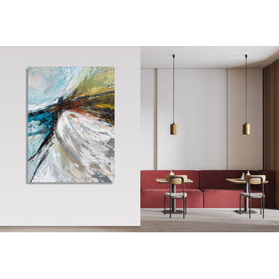 «Over Actual» par John Beard, reproduction d'art sur toile tendue