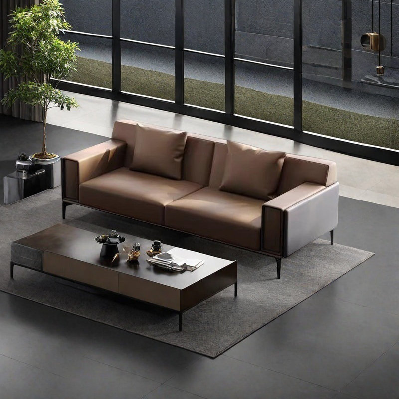 Business simple modern office sofa