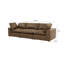 Hadleigh Brown Leather Modular Sofa