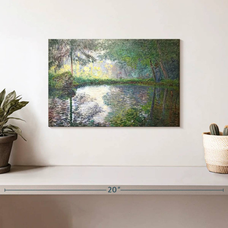 Alvord The Lake At Montgeron, 8" H x 12" W