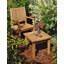 Monaco Outdoor Teak Dining Armchair