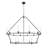 Vreneli 2-Tier 18-Light Farmhouse Rustic Black Dimmable Wagon Wheel Chandelier