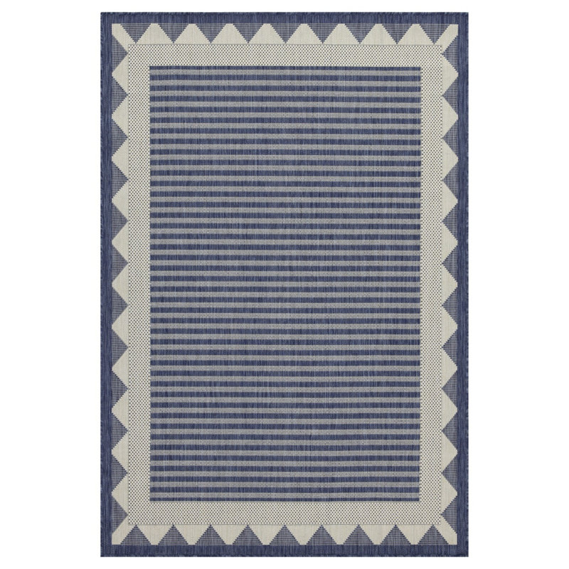 Tapis en polypropylène durable de style moderne et élégant pour les espaces intérieurs et extérieurs