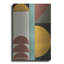 Art mural en métal George Abstract «Abstract Geometric 4» par Gary Williams-653466101
