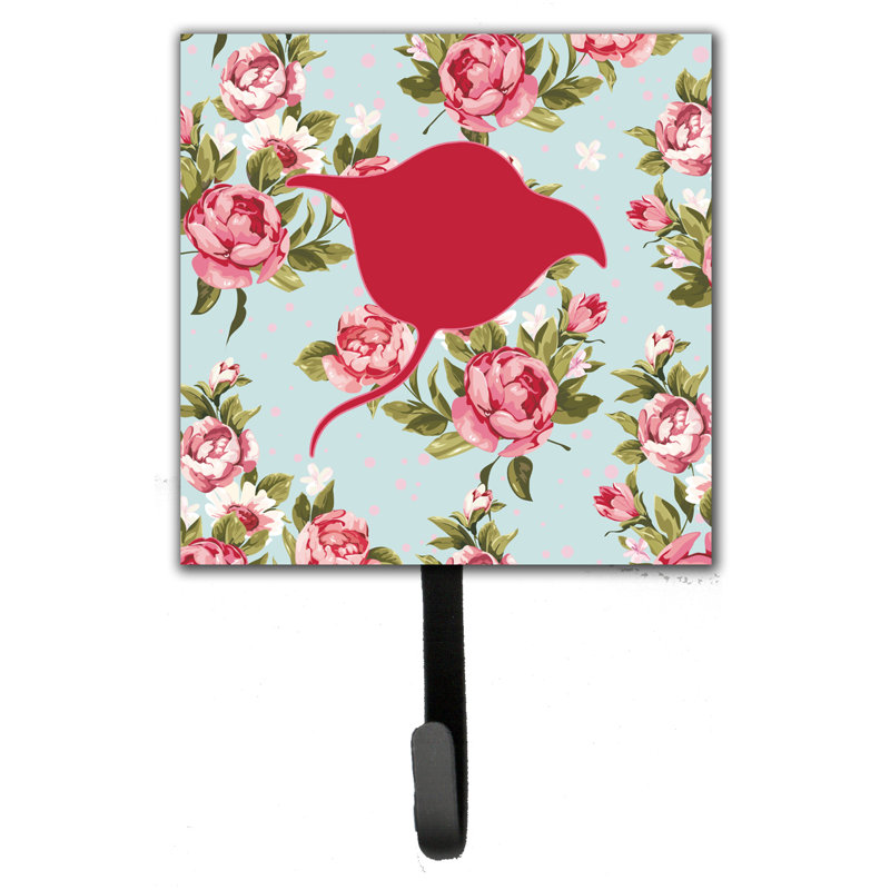 Porte-laisse de roses et crochet mural dory shabby