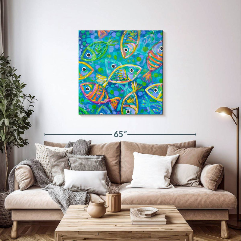 Brampt Rolling In The Deep, 36" H x 36" W