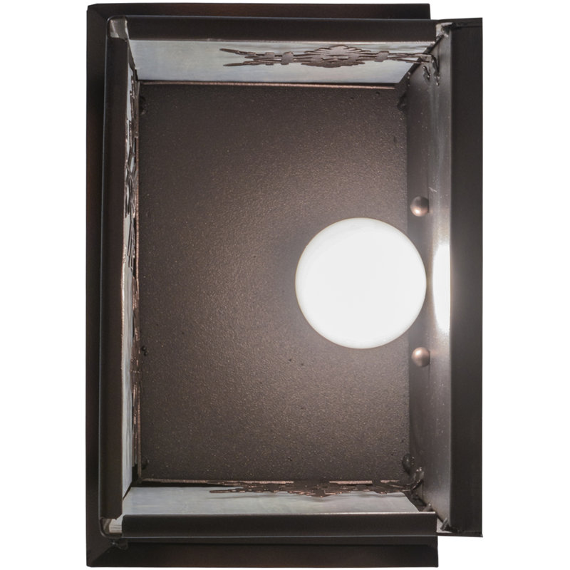 Snowflake - Light Outdoor Bulkhead Light